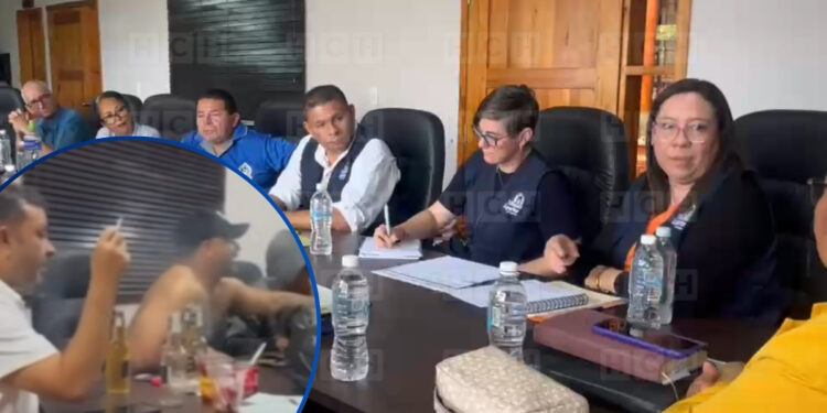 ¡Tiene clavo! TSC llega a la alcaldía de Yuscarán a investigar “peda del alcalde y sus compas”
