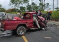 ¡Vivo de milagro! Conductor estuvo a punto de morir tras brutal choque en Atlántida