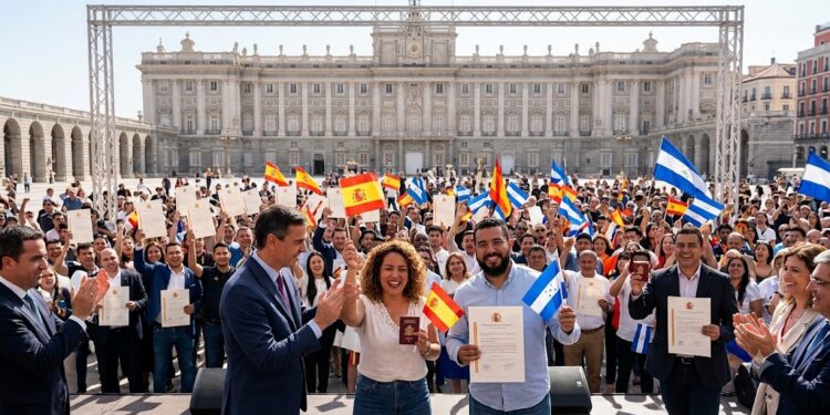 Casi 30 mil hondureños y nicaragüenses obtuvieron ciudadanía española en 2025, cifra récord para Centroamérica
