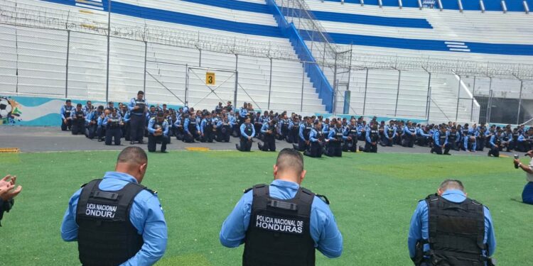 Más de 1,000 policías blindarán el clásico Olimpia vs Motagua en el estadio “Chelato Uclés”