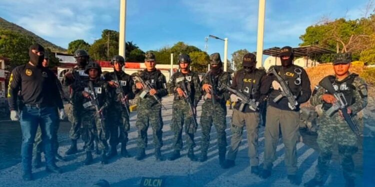Incautan fardo con 20 paquetes de presunta cocaína en playas de Marcovia, Choluteca