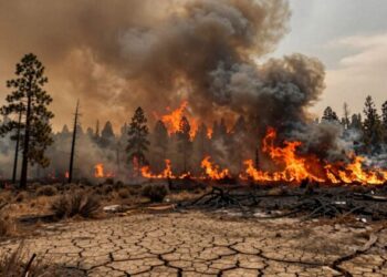 Estados Unidos en máximo nivel de alerta por incendios forestales ante 94 grandes focos activos