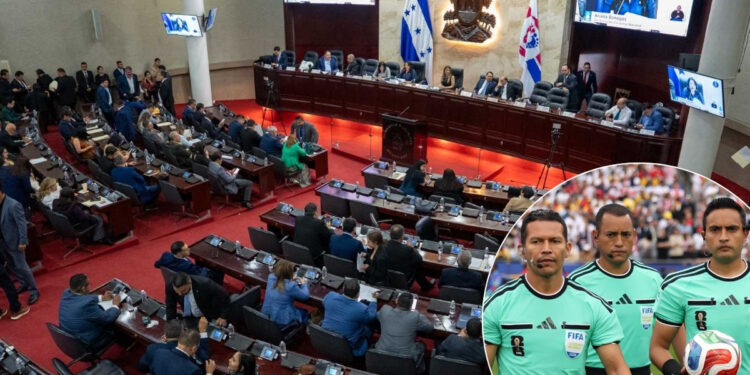 Congreso Nacional condecorará a árbitros hondureños