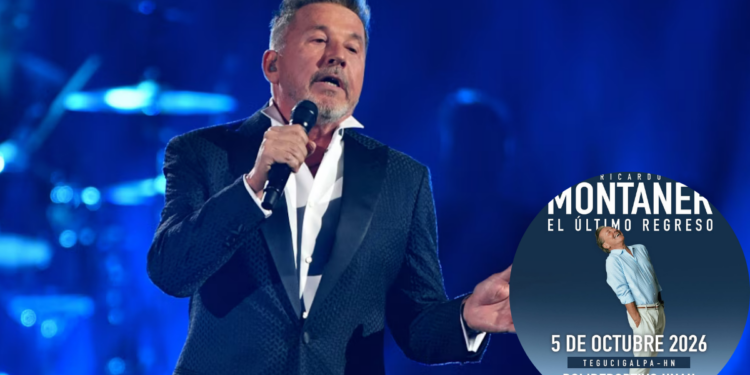 Ricardo Montaner regresa a los escenarios y llegará a Tegucigalpa con un concierto inolvidable