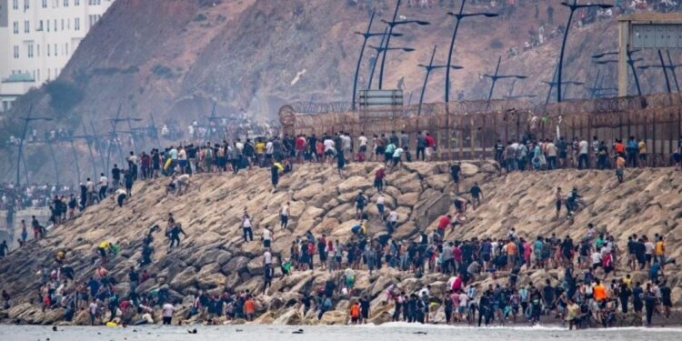 Crisis migratoria Ceuta Marruecos