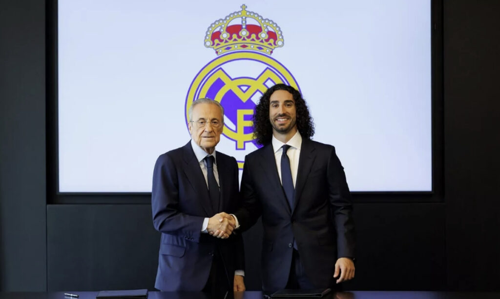 Cucurella es presentado como nuevo jugador del Real Madrid