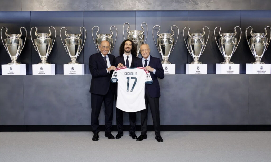 Cucurella es presentado como nuevo jugador del Real Madrid