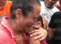 ¡Entre lágrimas y abrazos! Reina, de 3 años, vuelve a los brazos de su familia tras horas de angustia