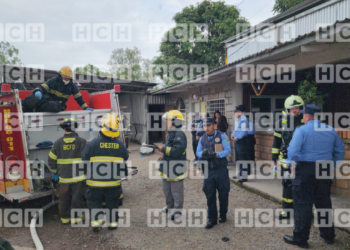 ¡Lamentable! Mujer muere calcinada tras quedar atrapada en voraz incendio de vivienda en Siguatepeque