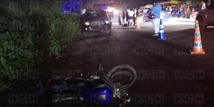 ¡Lamentable! Motociclista pierde la vida tras sufrir un aparatoso accidente vial en Chamelecón, SPS