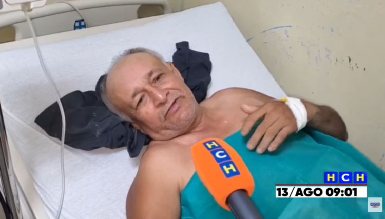Dios me salvó Hombre relata el aterrador momento en que un rayo lo alcanzó en La Ceiba; otra persona murió en la tragedia