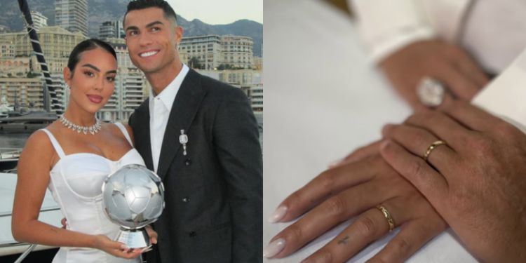 Cristiano Ronaldo y Georgina Rodríguez se casaron tras 10 años de relación