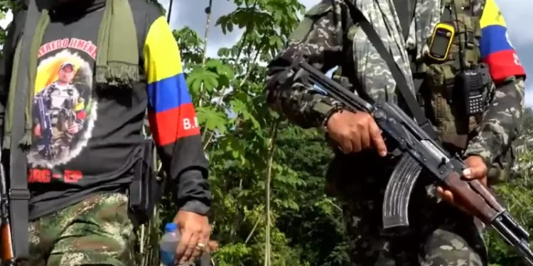 Al menos ocho miembros de las disidencias de las Farc mueren en un bombardeo militar en Colombia