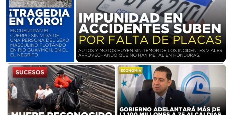 Portada HCH lunes 10 de agosto de 2026 Edición Matutina