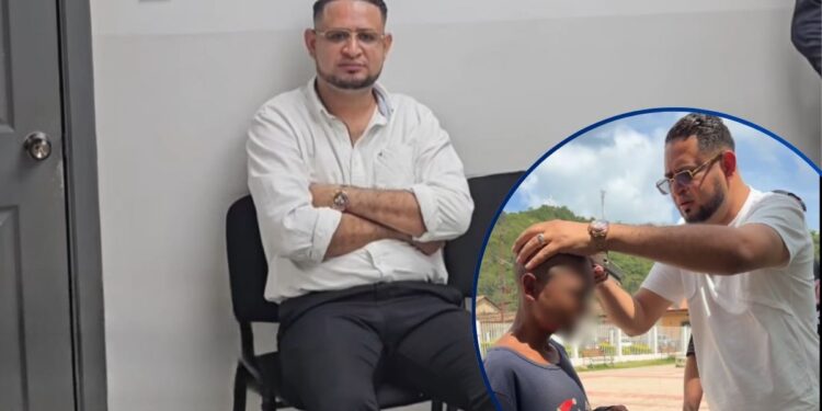“Estoy preparado para lo que se venga”: Soy Rosel llega a audiencia inicial por rapar a menor
