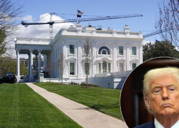 Frenan obras del Salón de Baile en la Casa Blanca