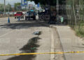 Frente a su esposa Cuando iba a abordar el bus matan a hombre de varios balazos en San Pedro Sula