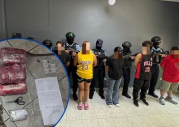 ¡Golpe a la MS13! Caen siete integrantes con armas y una millonaria cantidad de droga en Villanueva