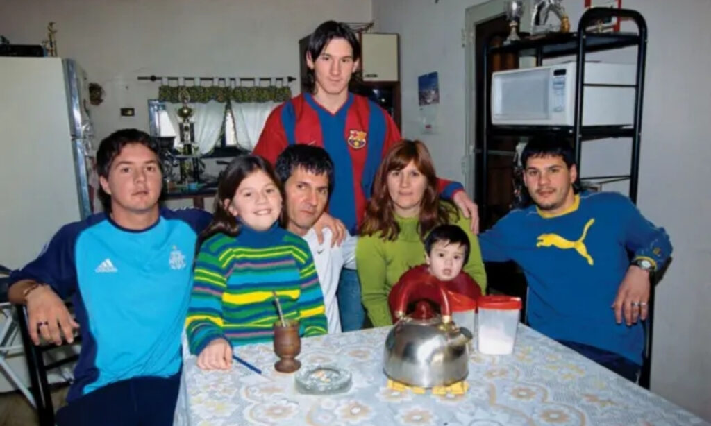 Lionel Messi despide a su padre