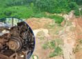 MP destruye maquinaria utilizada en minería ilegal en la Biosfera del Río Plátano