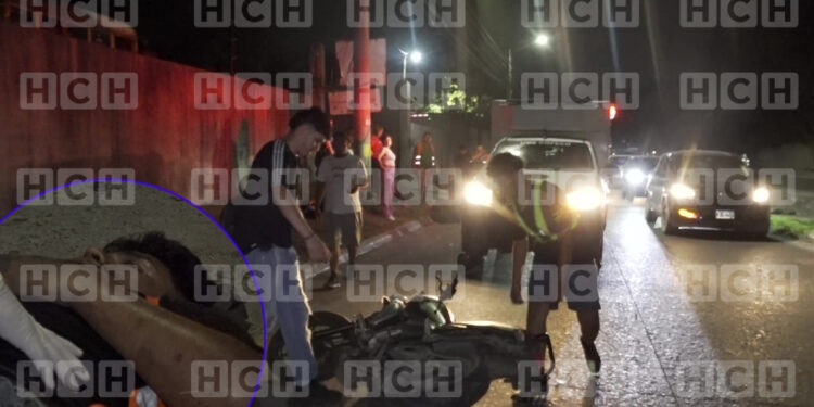 Motociclista muere en el hospital tras resultar gravemente herido en accidente de tránsito Móvil Emergencia SPS