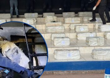 ¡Activado el narcotráfico! 1,200 kilos de cocaína son los hallados en la “narcocisterna” de El Progreso