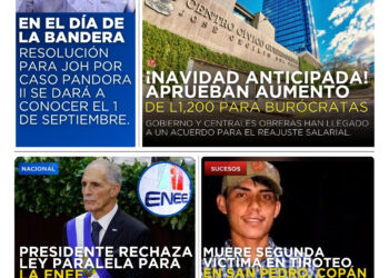 Portada HCH jueves 27 de agosto 2026 Edición Matutina