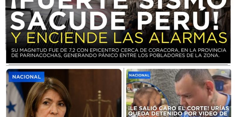 Portada HCH jueves 20 de agosto Edición Vespertina