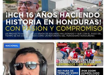 Portada HCH miércoles 26 de agosto Edición Vespertina