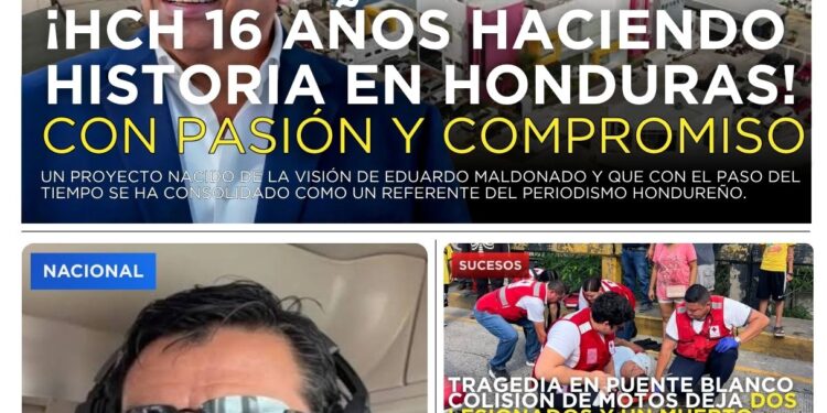 Portada HCH miércoles 26 de agosto Edición Vespertina