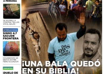 Portada HCH jueves 27 de agosto Edición Vespertina