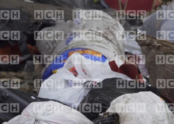 ¡En un basurero clandestino! Encostalado encuentran el cuerpo sin vida de una persona en San Pedro SulaMuerto San Pedro Sula
