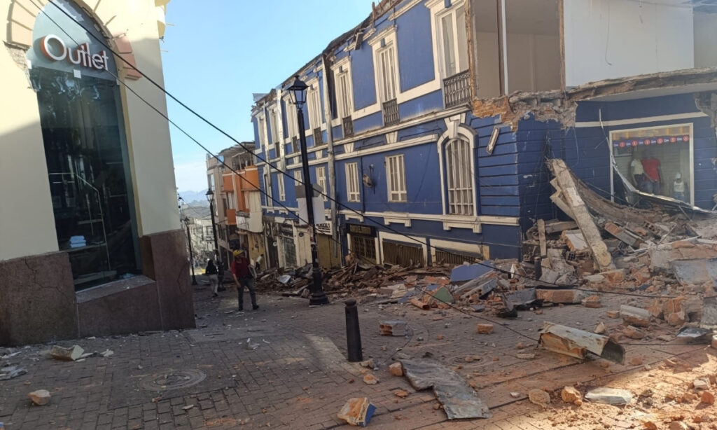 Sismo en San José del Palmar