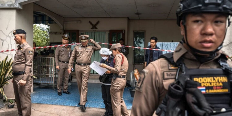 Tiroteo en escuela de Tailandia