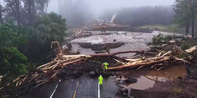 Tormenta Lala en Hawái