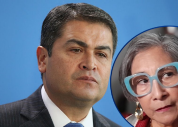 Maribel Espinoza arremete contra Juan Orlando Hernández: “Debió regresar en silencio y alejarse de la política”