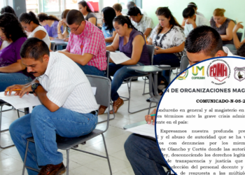 ¡Magisterio en pie de guerra! FOMH exige frenar nombramientos “ilegales” y amenaza con acciones contra autoridades educativas