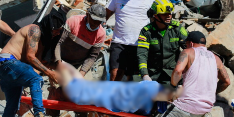 Tragedia en Colombia tras terremoto de 7,4: cifra de muertos sube a 234