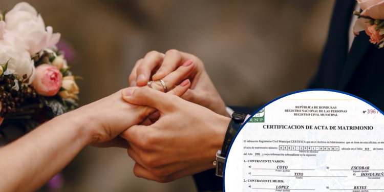 ¡Aproveche que es gratis! El trámite obligatorio para bodas que le saldrá a cero lempiras este mes