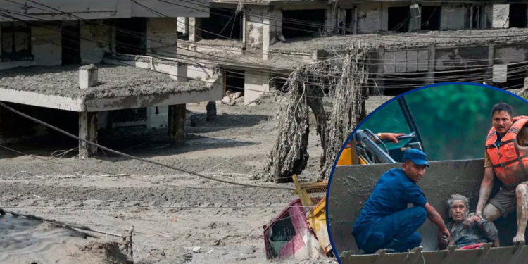 Aumentan a 558 el número de desaparecidos en territorio chino tras violenta riada en Nepal, que deja al menos 160 muertos