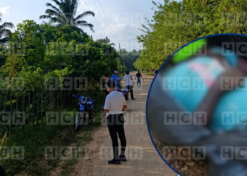 ¡Desgarradora escena! Encuentran embolsada a una menor en una solitaria carretera de Sabá, Colón