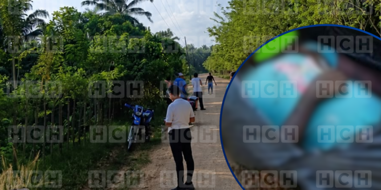 ¡Desgarradora escena! Encuentran embolsada a una menor en una solitaria carretera de Sabá, Colón