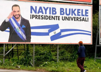 Vallas publicitarias de Nayib Bukele