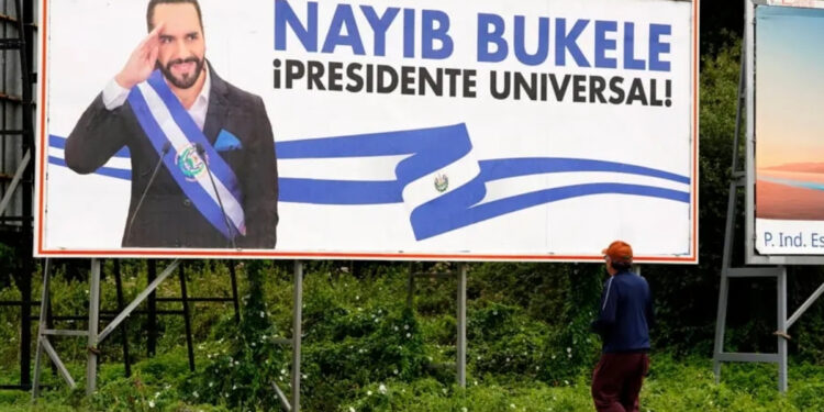Vallas publicitarias de Nayib Bukele