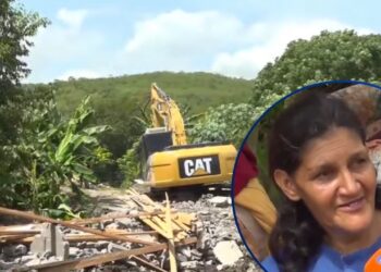 “Vamos a ver para dónde nos vamos”: Desalojan a invasores de tierras en El Ocote, Villanueva, Cortés