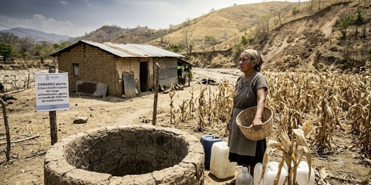 CONADEH alerta que la crisis climática pone en riesgo la alimentación, el agua y la vivienda de millones de hondureños