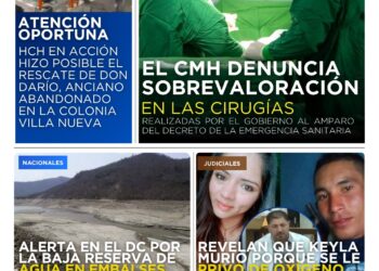 Portada vespertina de HCH jueves 6 de agosto de 2026