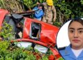 ¡Lamentable! Aparatoso accidente vial cobra la vida de una funcionaria policial en Yoro