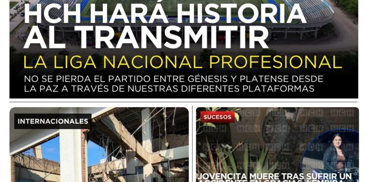 Portada matutina de HCH sábado 15 de agosto de 2026