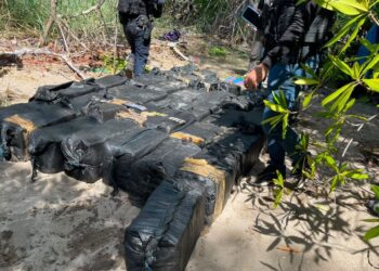 ¡Golpe al narcotráfico! Incautan segundo cargamento de supuesta cocaína en Marcovia, Choluteca